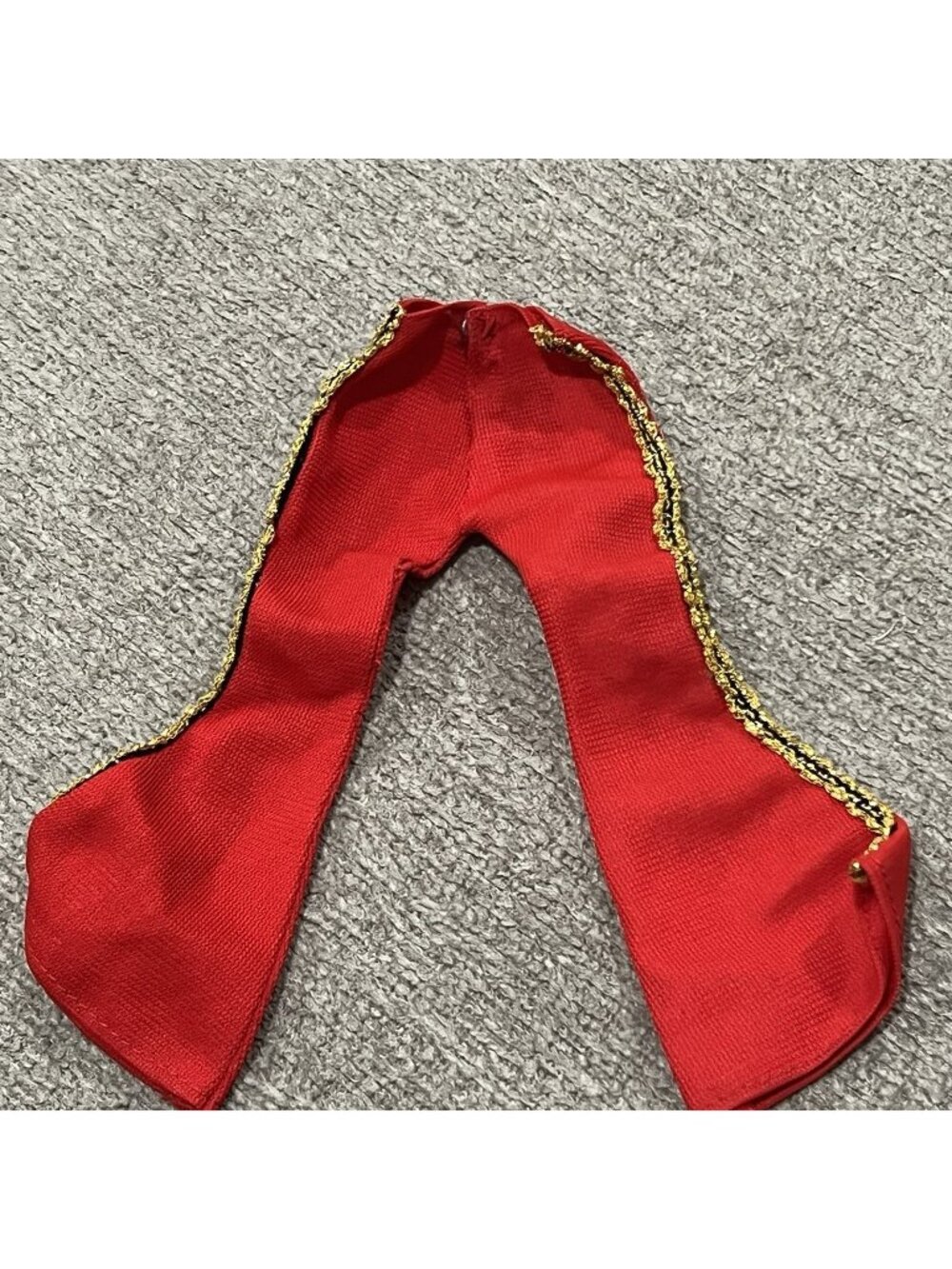 Vintage Mego Maddie Mod #1771 Matador Red Gold Stripe Pants